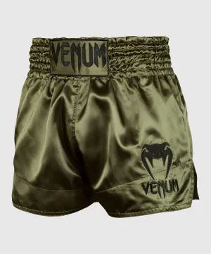 Venum Muay Thai Shorts Classic - Khaki/Zwart