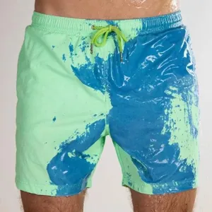 Vibrant Seaside Men’s Shorts