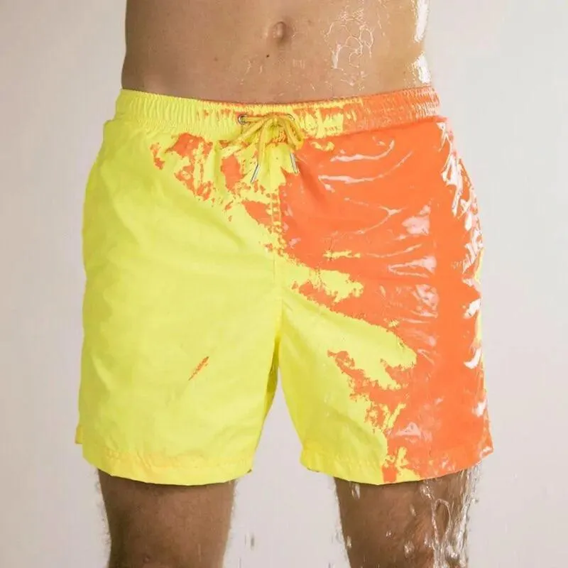 Vibrant Seaside Men’s Shorts