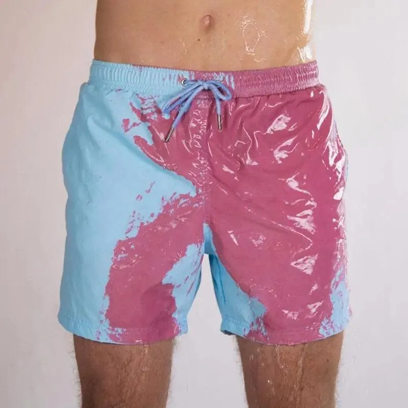 Vibrant Seaside Men’s Shorts