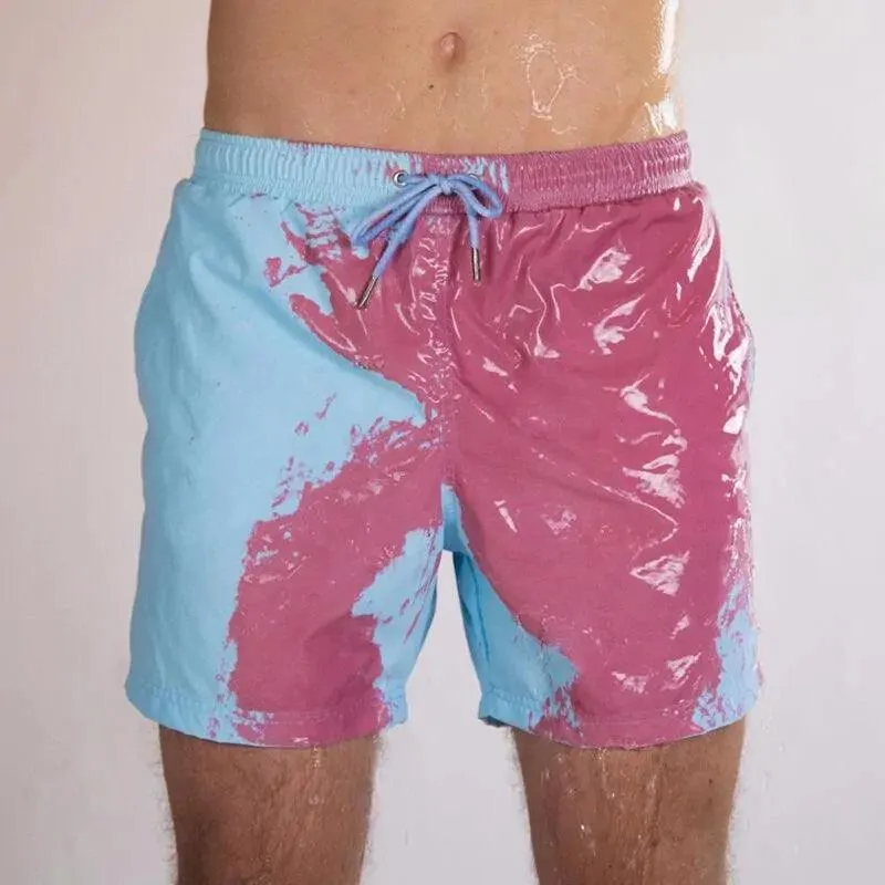 Vibrant Seaside Men’s Shorts