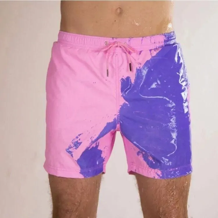 Vibrant Seaside Men’s Shorts