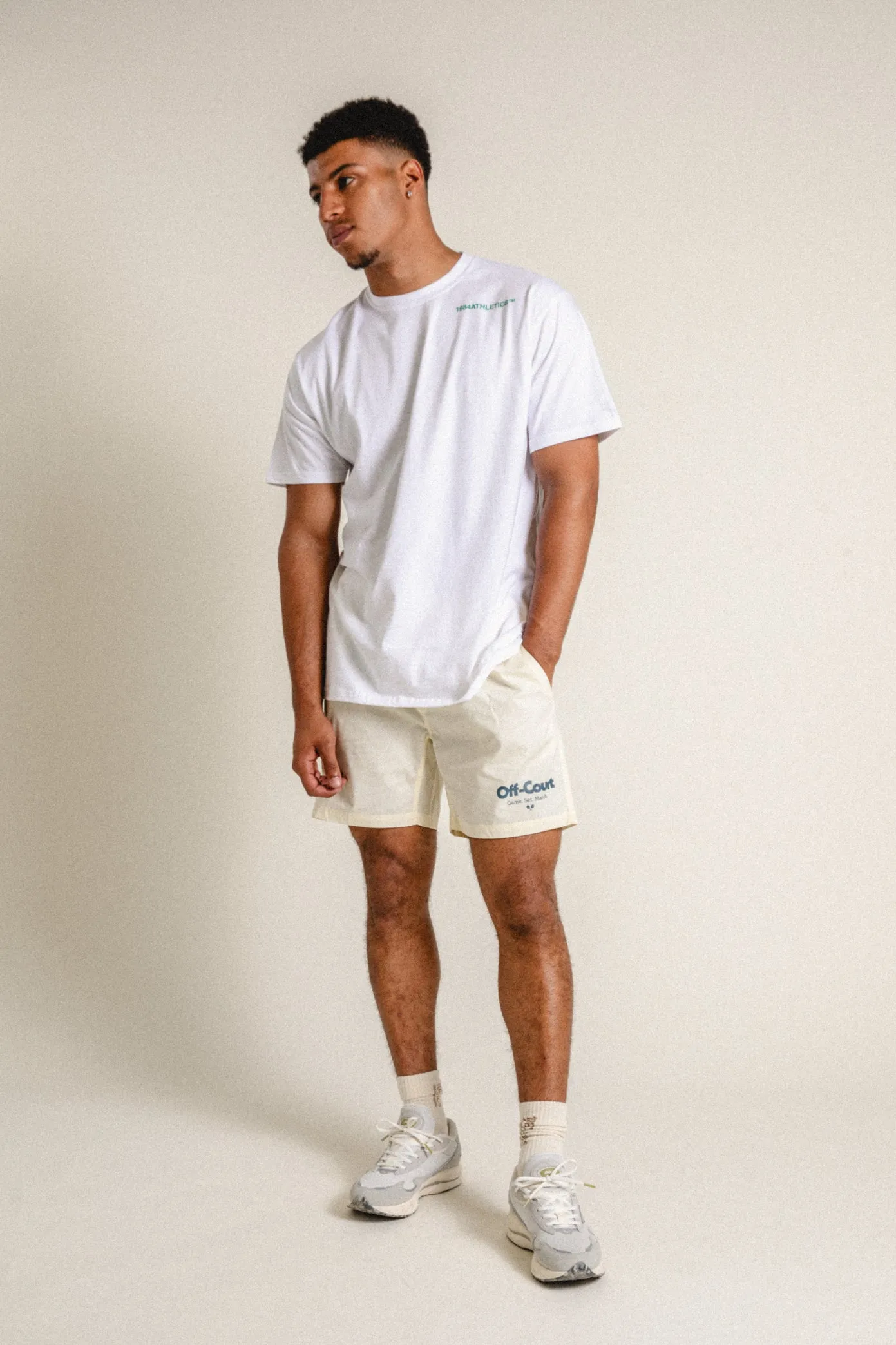 Vice 84 'Off-Court GSM' Beach Shorts - Lemon