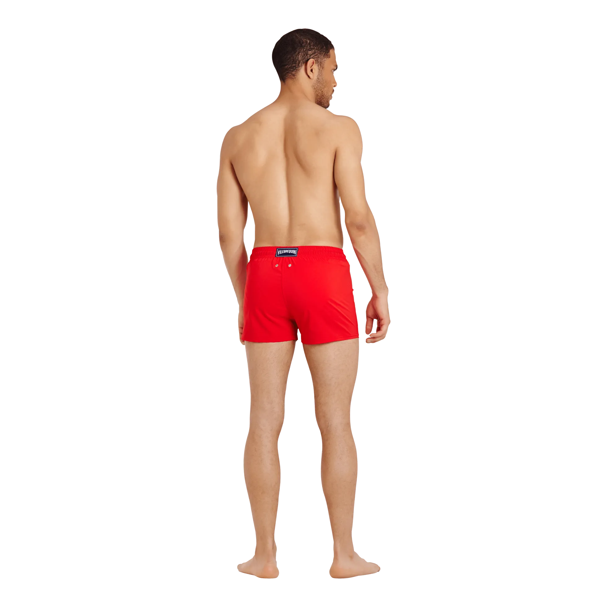 VILEBREQUIN Men Swim Short and Fitted Stretch Solid