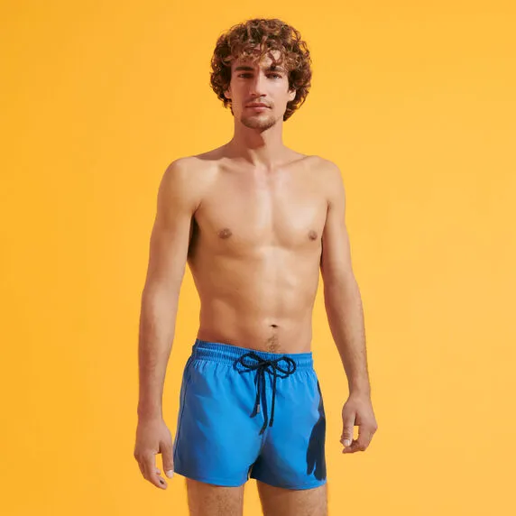 VILEBREQUIN Men Swim Short and Fitted Stretch Solid
