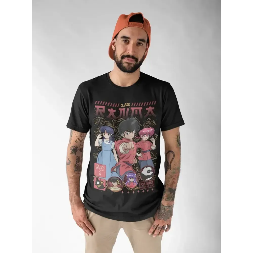 Vintage Ranma ½ Graphic Tee | Retro Anime Streetwear