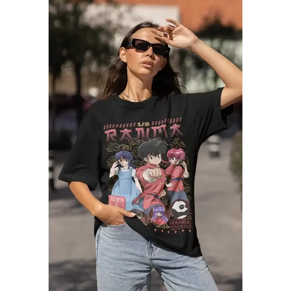 Vintage Ranma ½ Graphic Tee | Retro Anime Streetwear