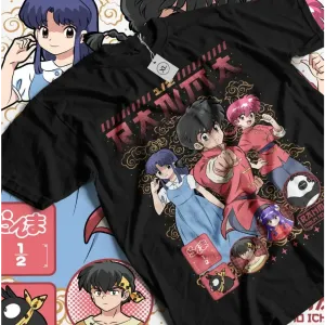 Vintage Ranma ½ Graphic Tee | Retro Anime Streetwear