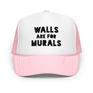 WAFM Foam Trucker Hat Pink