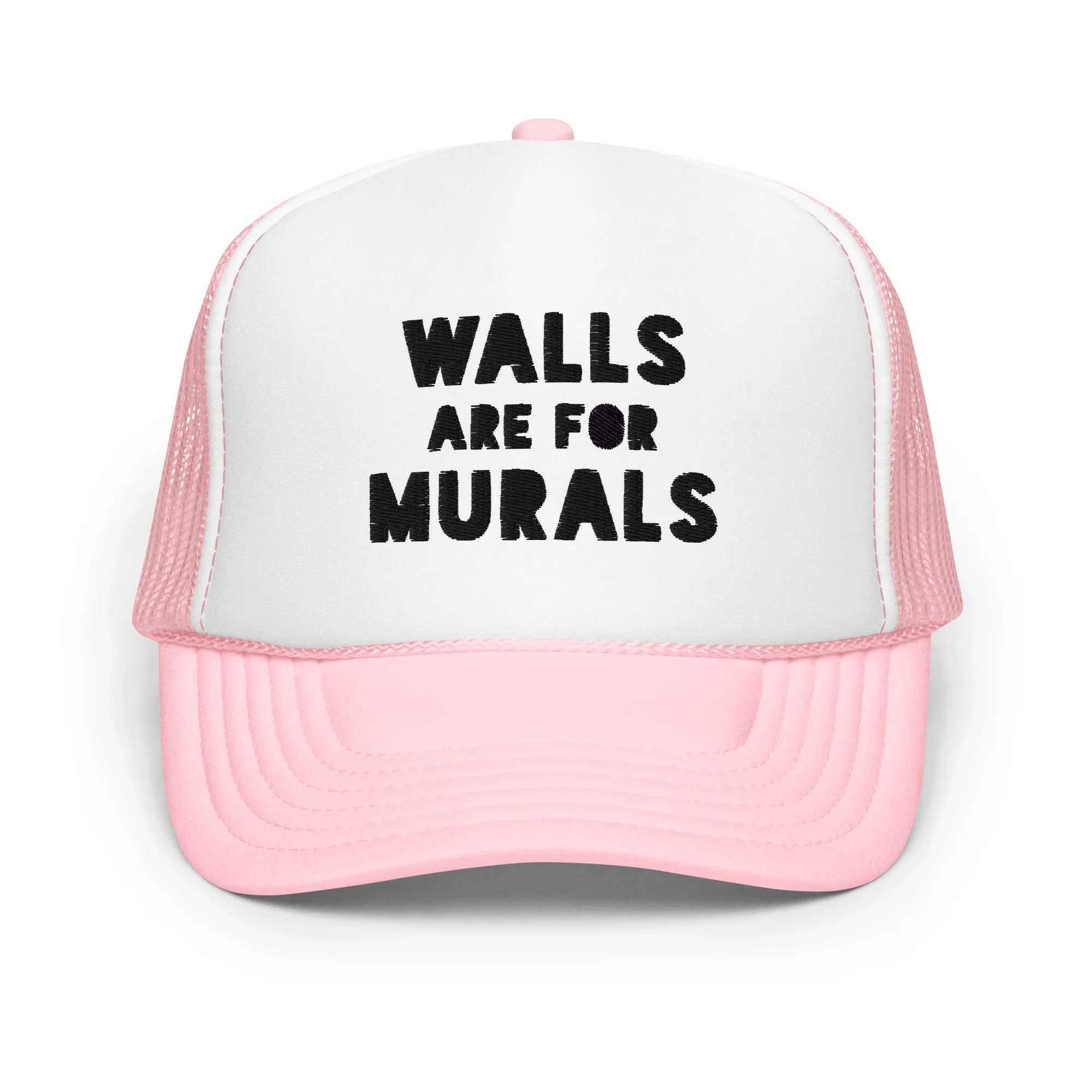 WAFM Foam Trucker Hat Pink