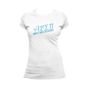 Weird Science I 8 Sum Pi Official Women's T-shirt (White)