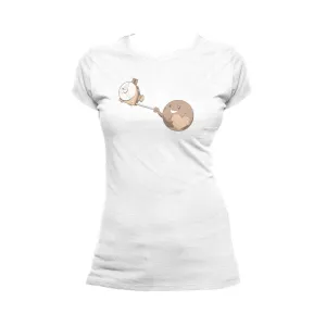Weird Science Pluto Selfie Official Women's T-shirt (White)