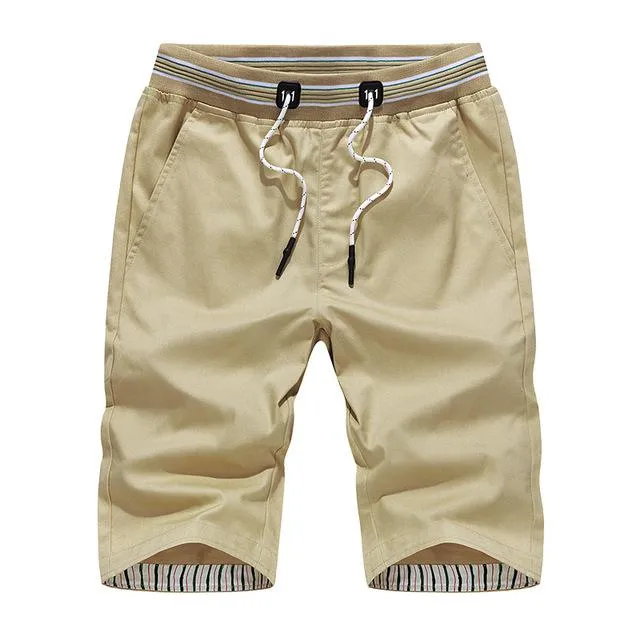 West Louis™ Leisure Solid Color Shorts