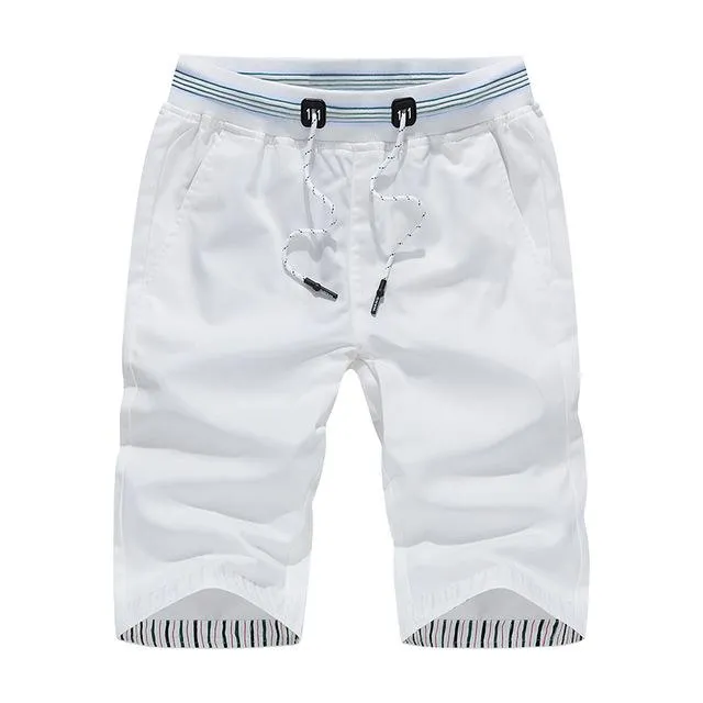 West Louis™ Leisure Solid Color Shorts