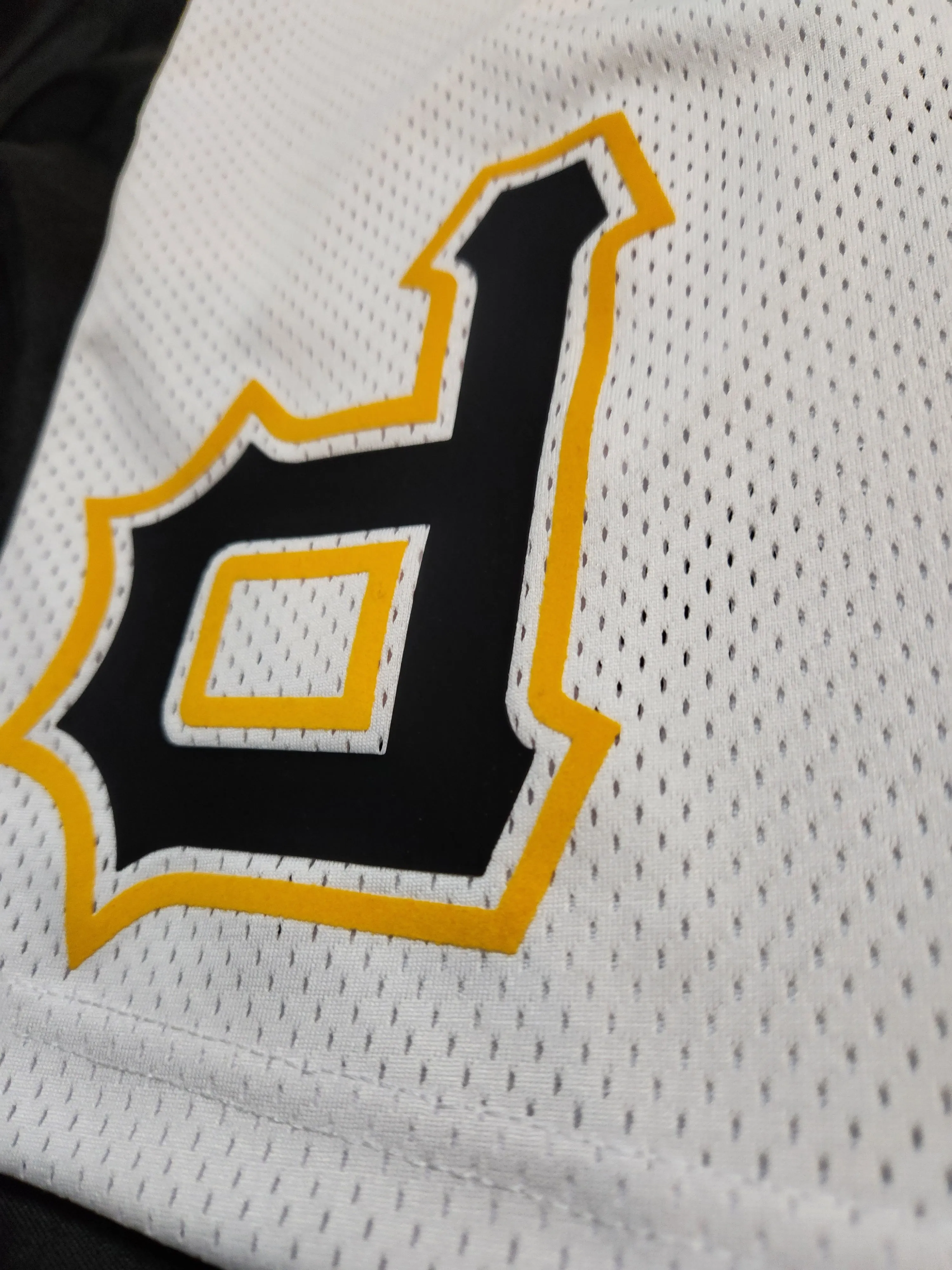 White "OG" P Mesh Shorts