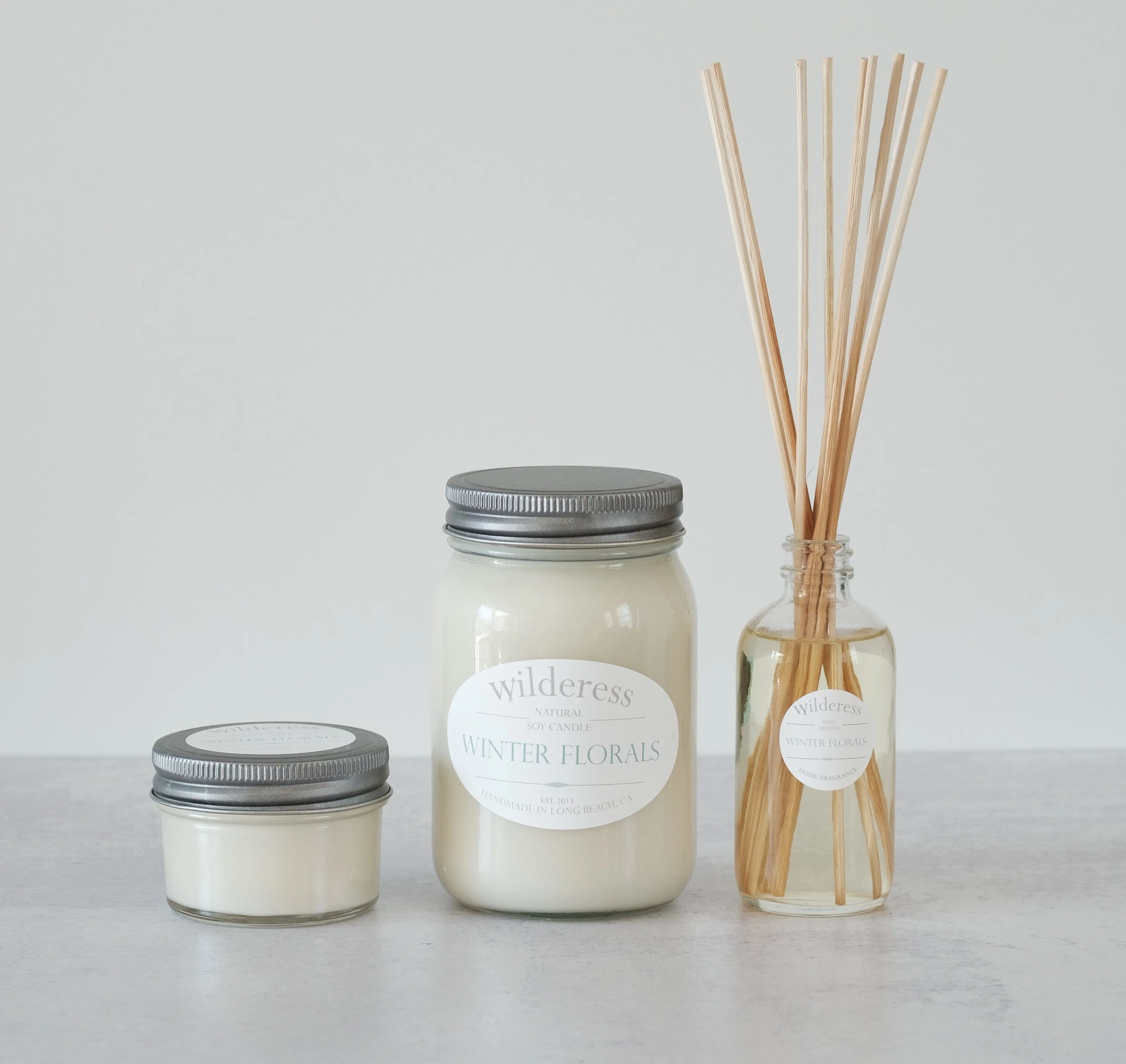 Winter Florals Reed Diffuser