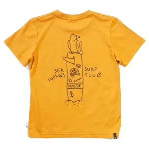 Wolves Ss Tee - Dijon