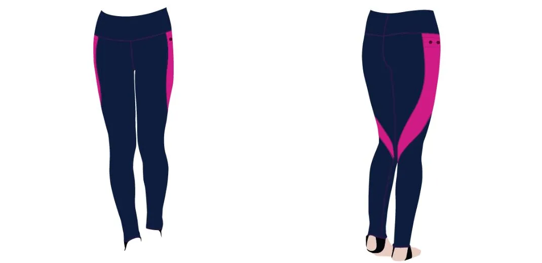 WOMEN'S CUSTOM SNORKEL STIRRUP SWIM LEGGING
