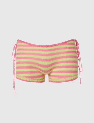 WOMEN'S KNIT SIDE TIE SHORT