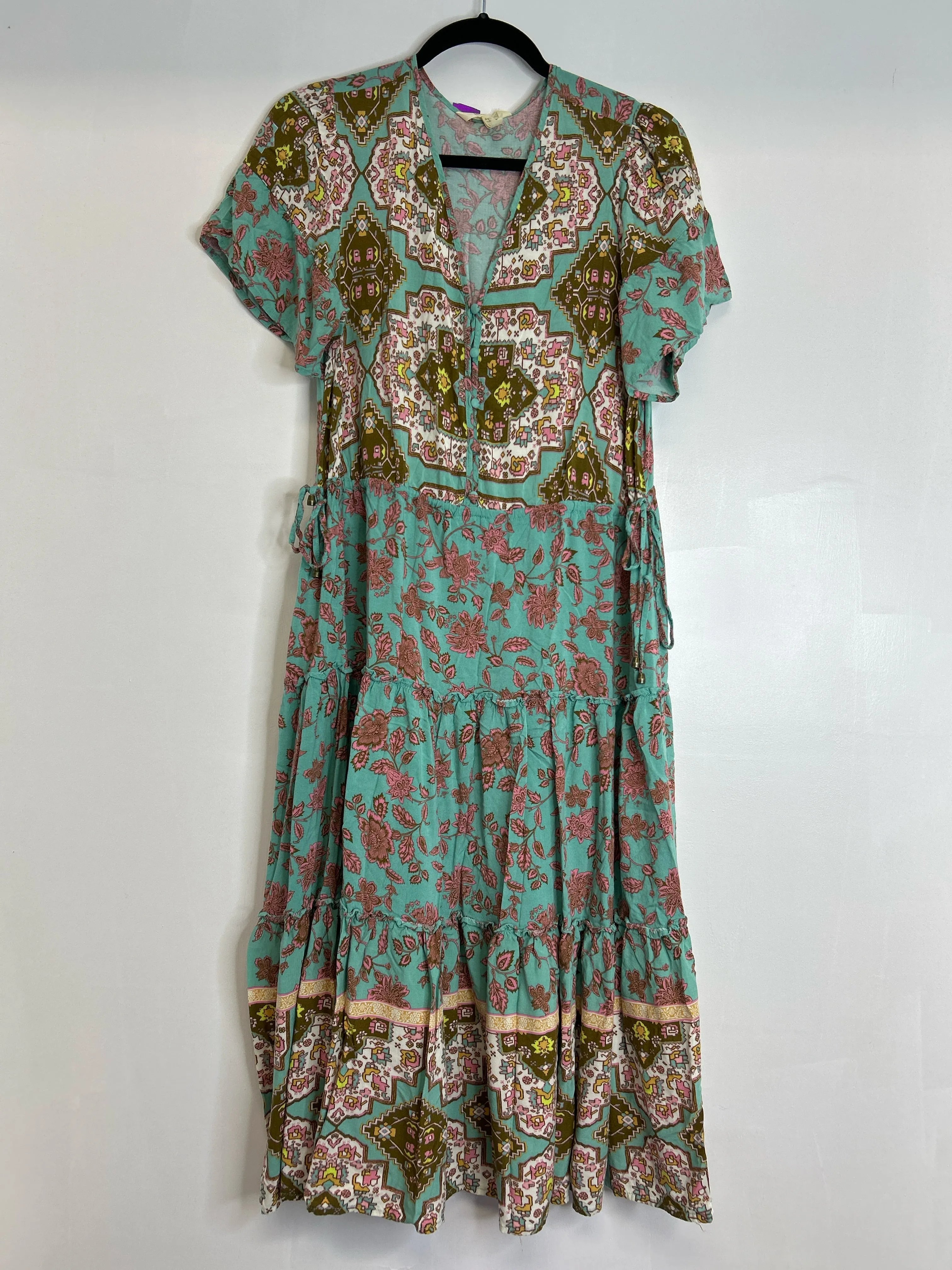 Womens Size Sm Misses Green Matilda Jane Dress