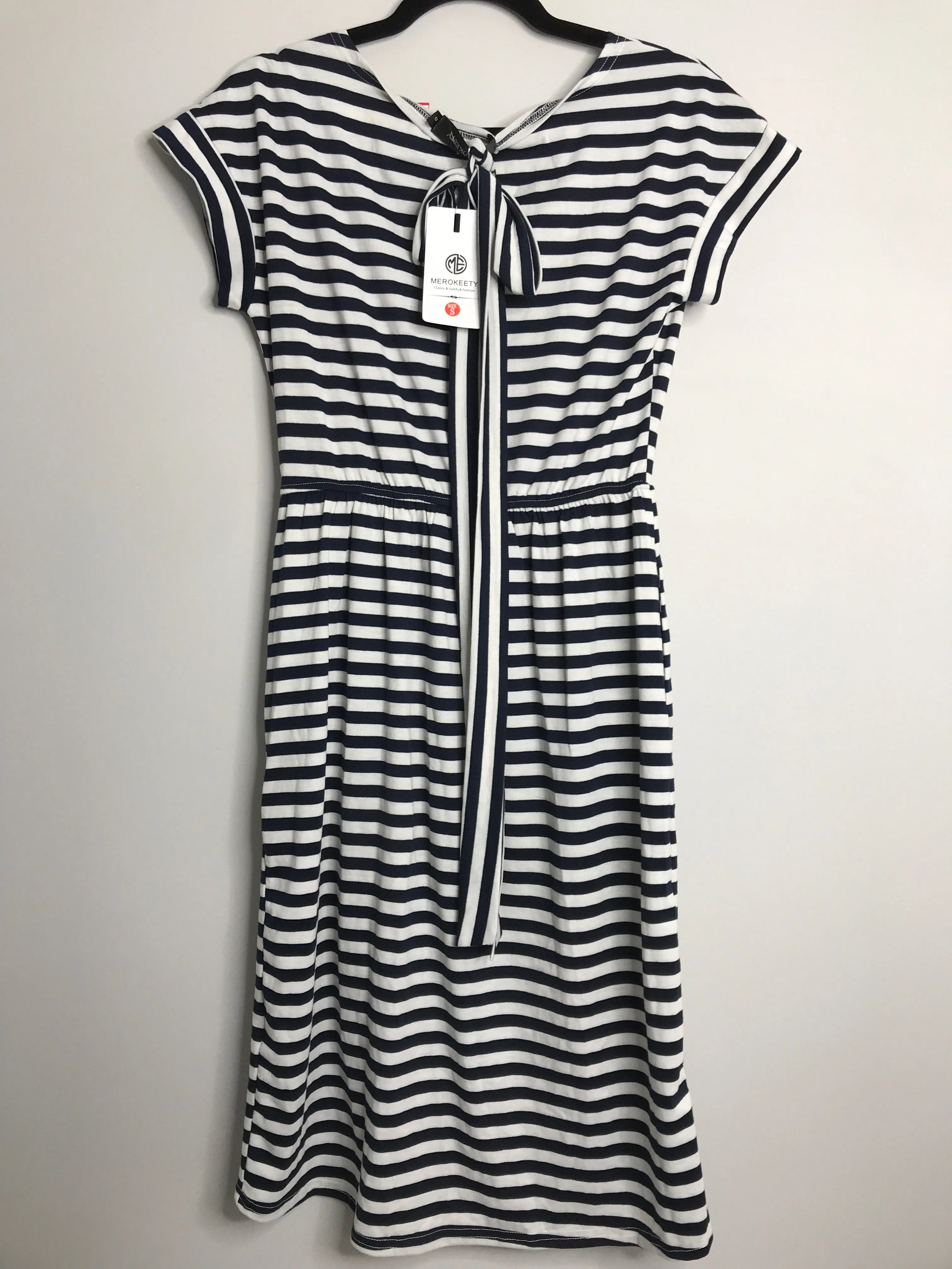 Womens Size Sm Misses Navy Merokeety NWT Dress