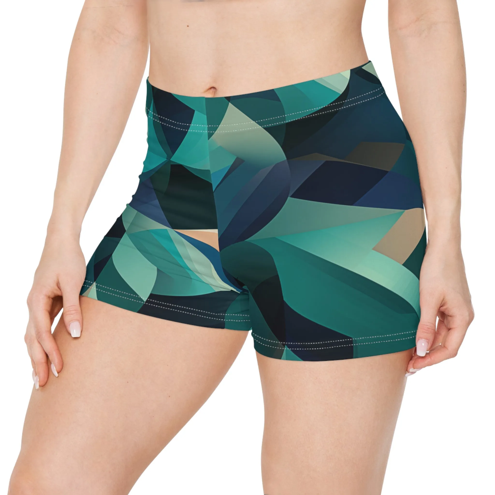 Workout Shorts - Clement Rome Geometric