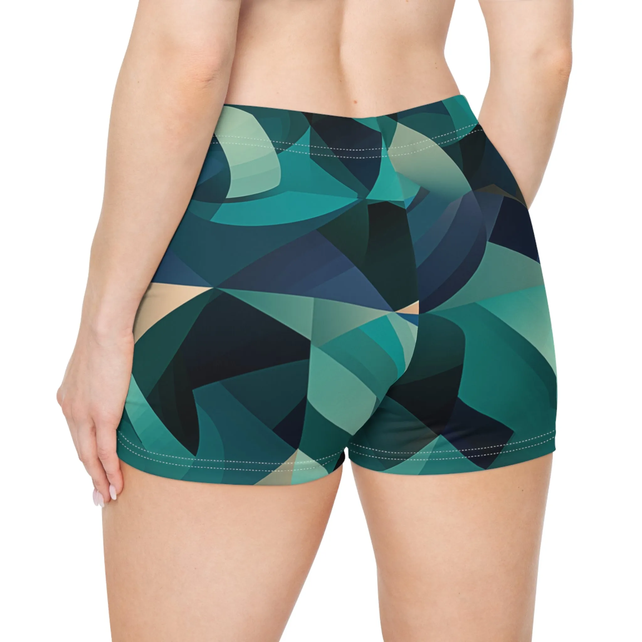 Workout Shorts - Clement Rome Geometric