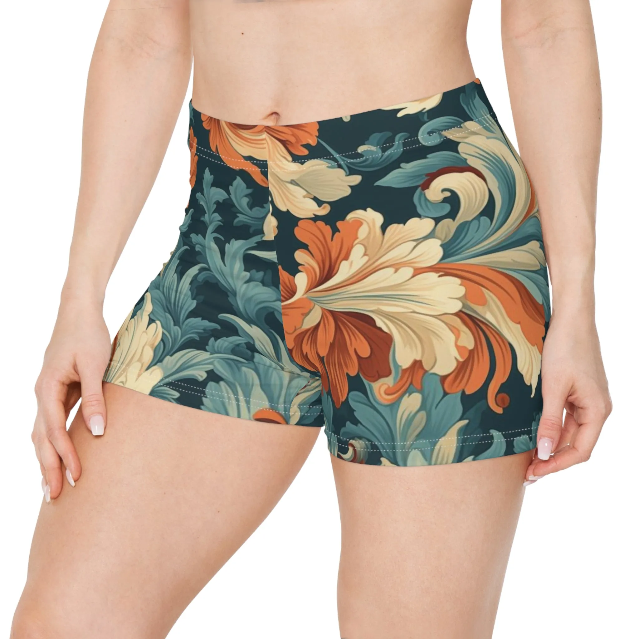 Workout Shorts - Iris Scotland Dreams