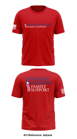 Wounded Warriors Family Support Store 1 Core Men's SS Performance Tee - bseAh8