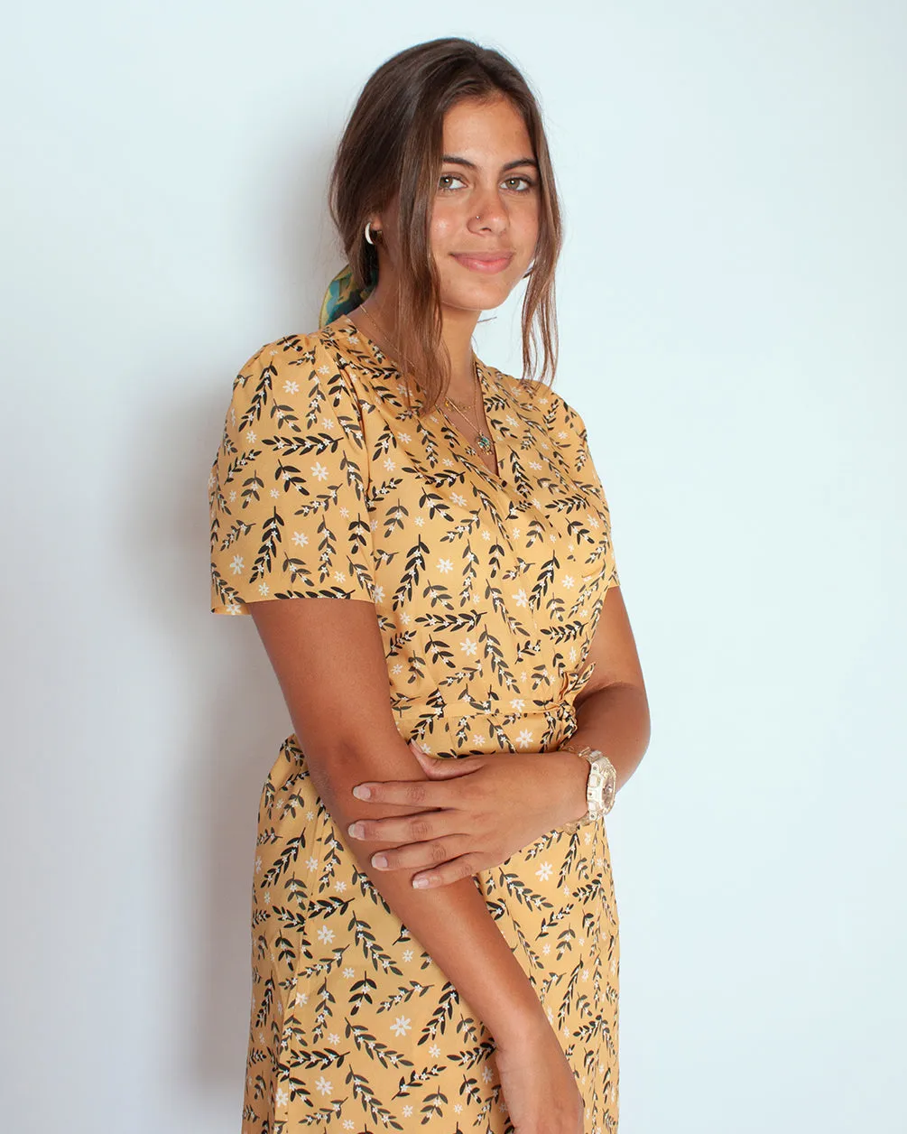Yellow Spikes Dress