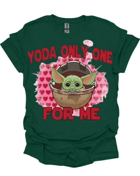 Yoda Only One For Me Valentine's Shirt