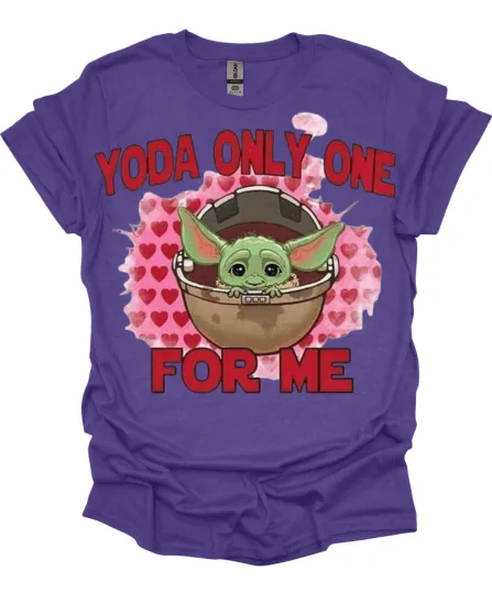 Yoda Only One For Me Valentine's Shirt