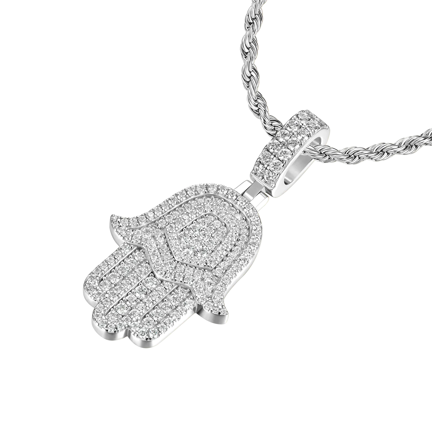 Youth Double-Layered Hamsa Pendant
