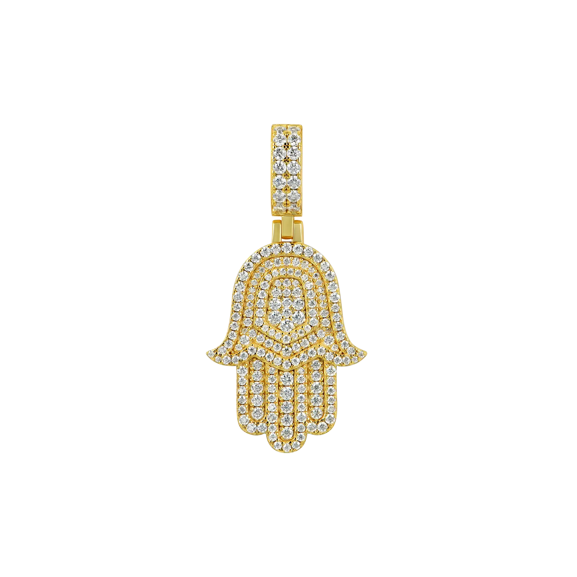 Youth Double-Layered Hamsa Pendant