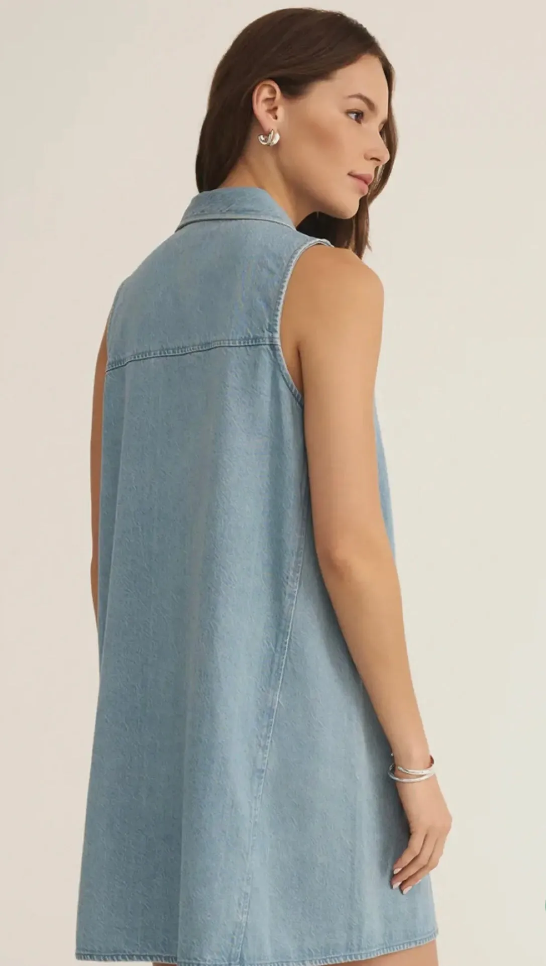 Z Supply - New Light Denim Mini Dress